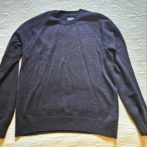 Men's Dark Navy Merino Sweater